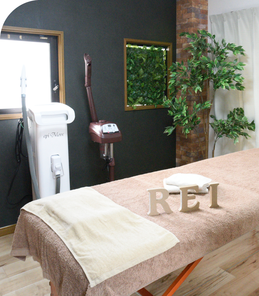 川西・池田のメンズ脱毛サロン R.E.Iの店内写真