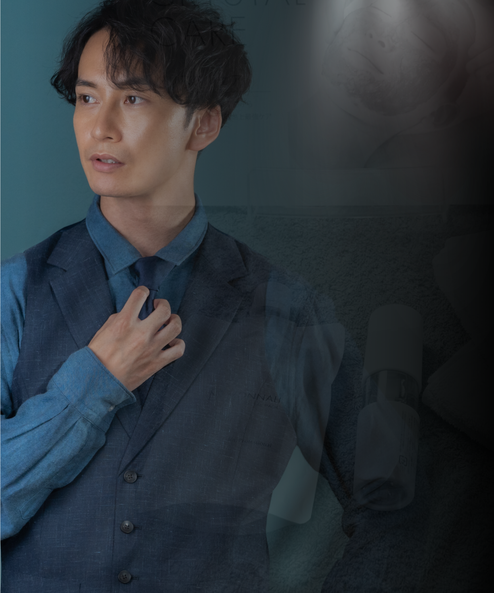 川西・池田のメンズフェイシャルエステ・ニキビケア・ハーブピーリングサロン