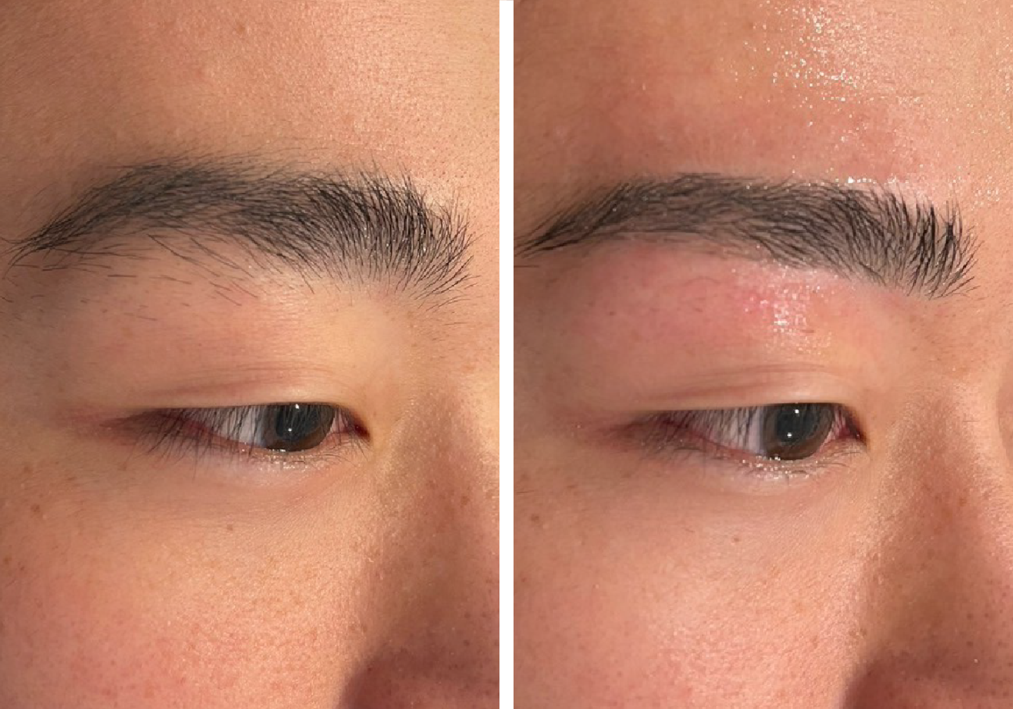 美眉パーマ+WAXスタイリング施術写真