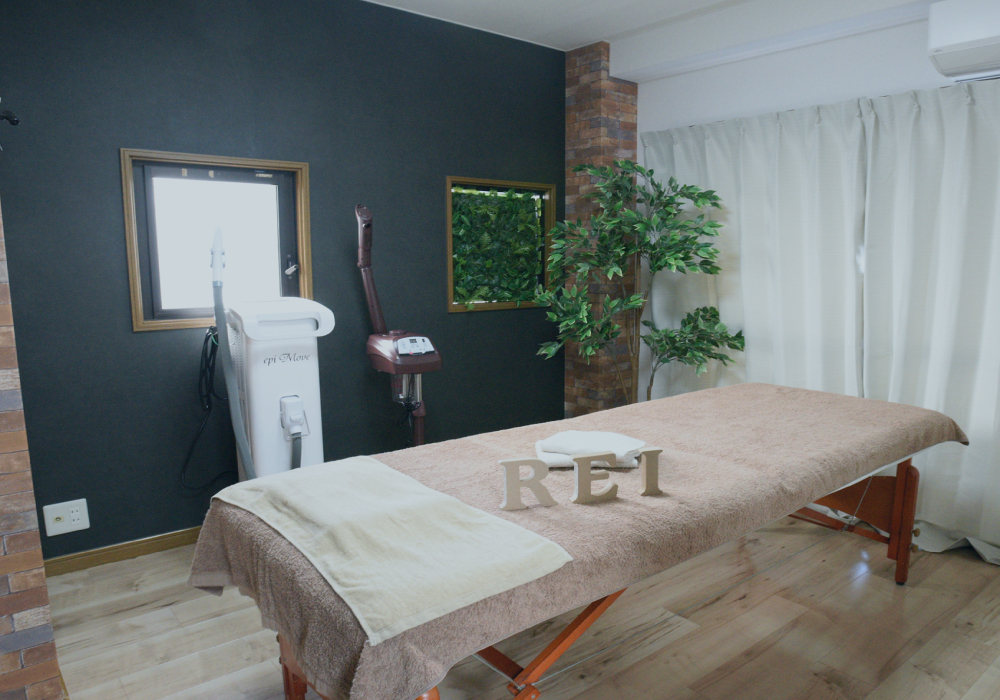 吹田・関大前のメンズ脱毛サロンR.E.Iのサロン内観